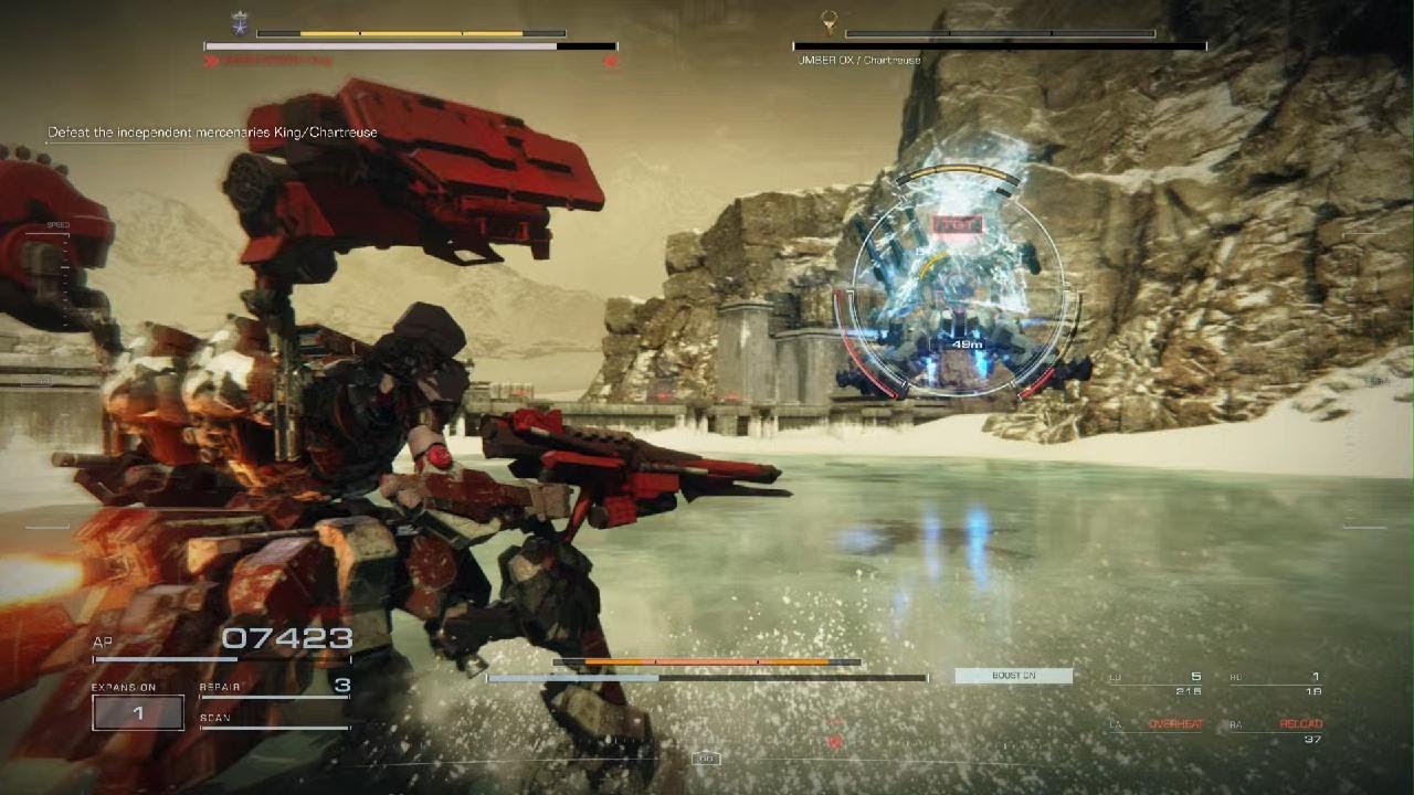 King / Chartreuse NG++ Boss Fight | ARMORED CORE VI FIRES OF RUBICON