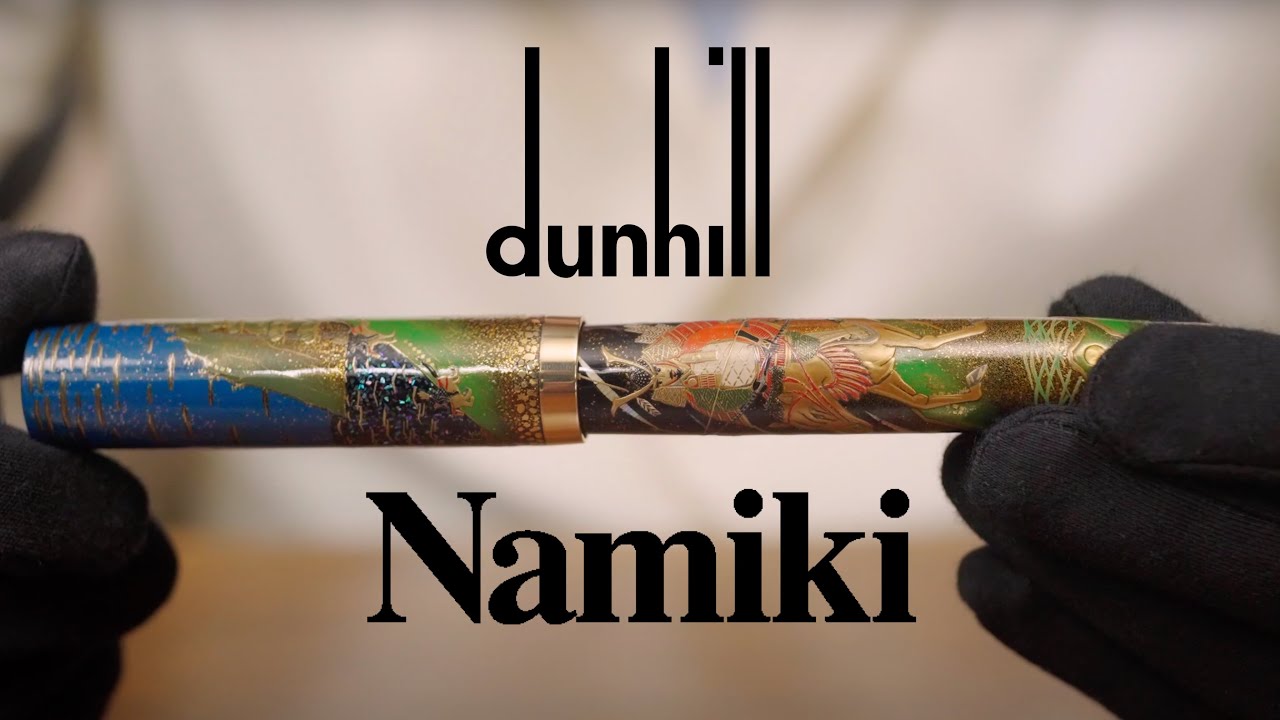 These 3 Dunhill Namiki Pens Were Made in 25, 25, and 15 Pieces