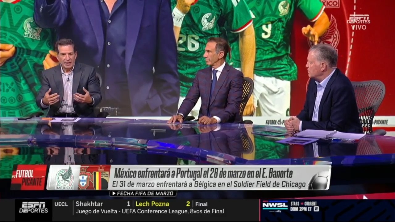 Futbol Picante🔥19 de mar🔥México enfrentará a Portugal el 28 de marzo en el E.Banorte