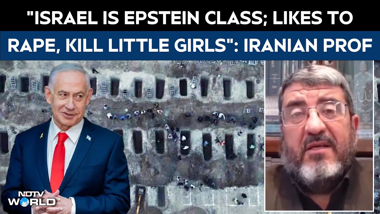 Iranian Professor Slams Israel: 