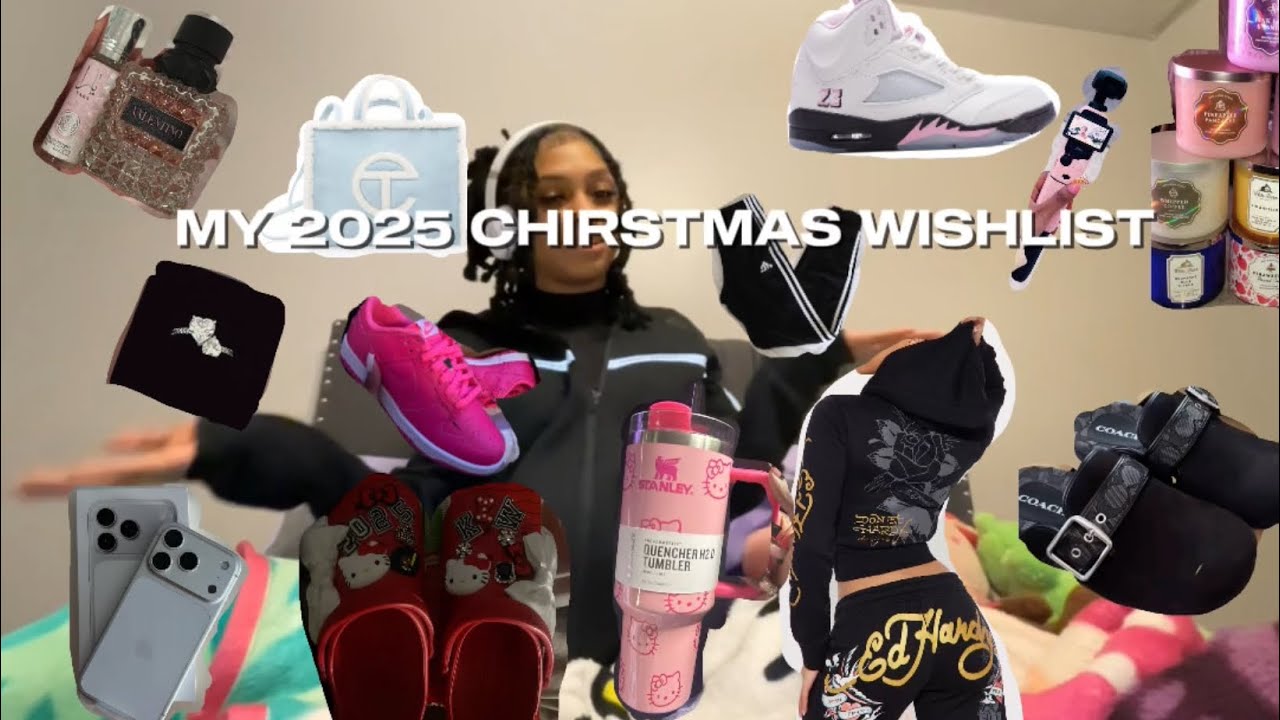 My 2025 Christmas Wishlist || teen girl guide, 50+ ideas || Sincere Janae