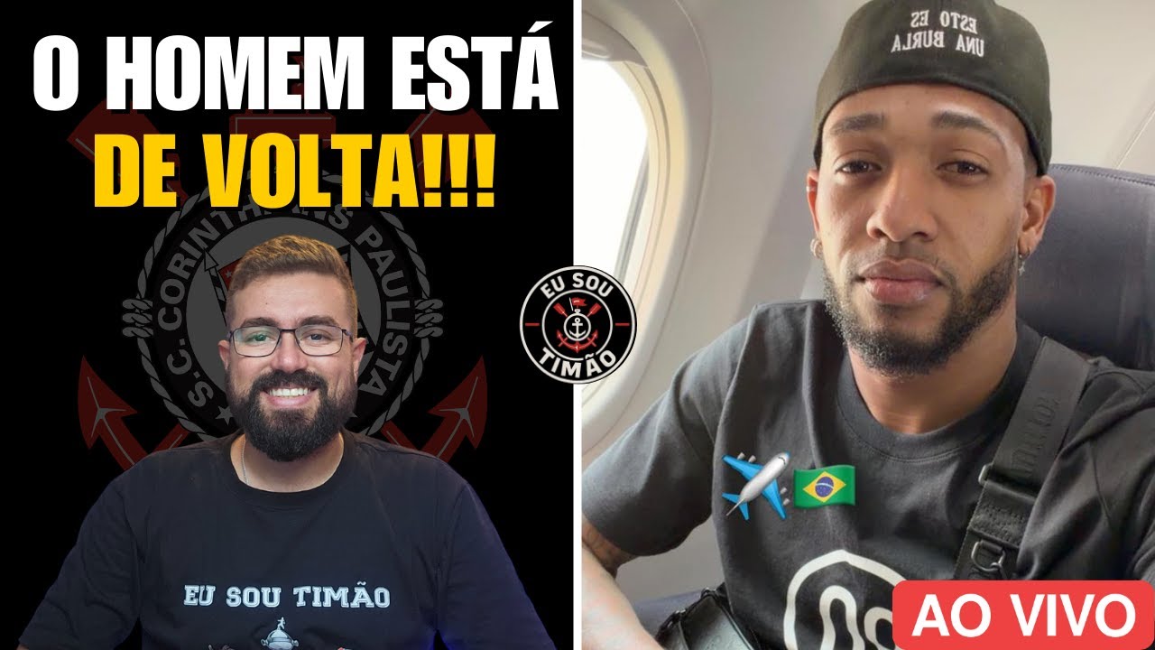 🔴AO VIVO🔴JOSÉ MARTINEZ RETORNA AO CORINTHIANS | KAIO CÉSAR E HUGO TEM LESAO