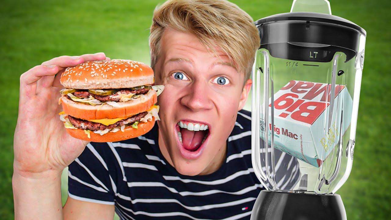 Big Mac in de Blender! Is het Lekker?