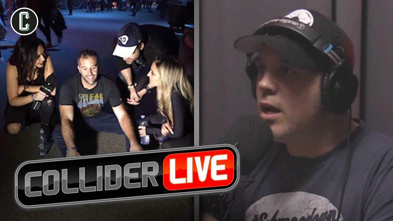 Josh Macuga Was Scared Out of His Mind at Universal Halloween Horror Nights