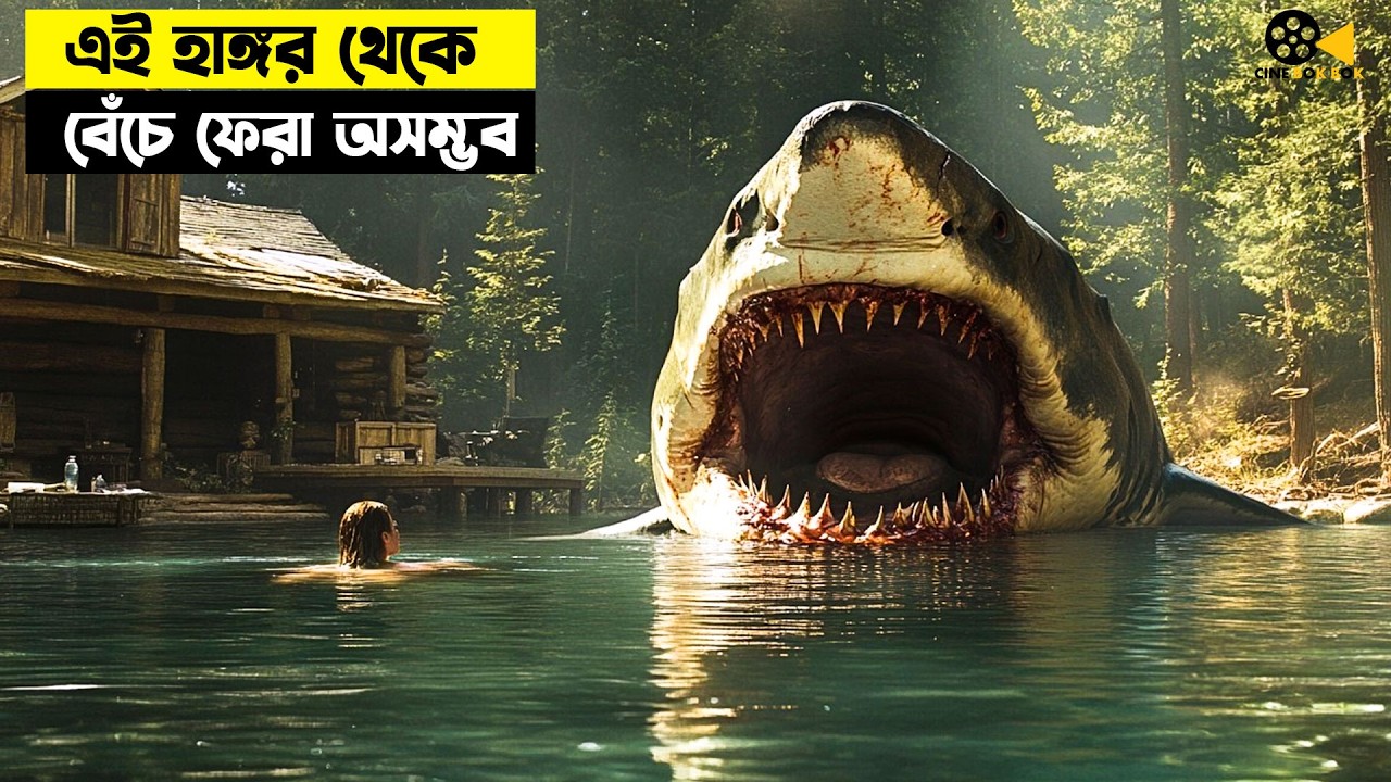 এই দানব হাঙ্গরের সামনে পরলে শেষ | Movie Explain In Bangla | Thriller Movie  review | CINE BOK BOK