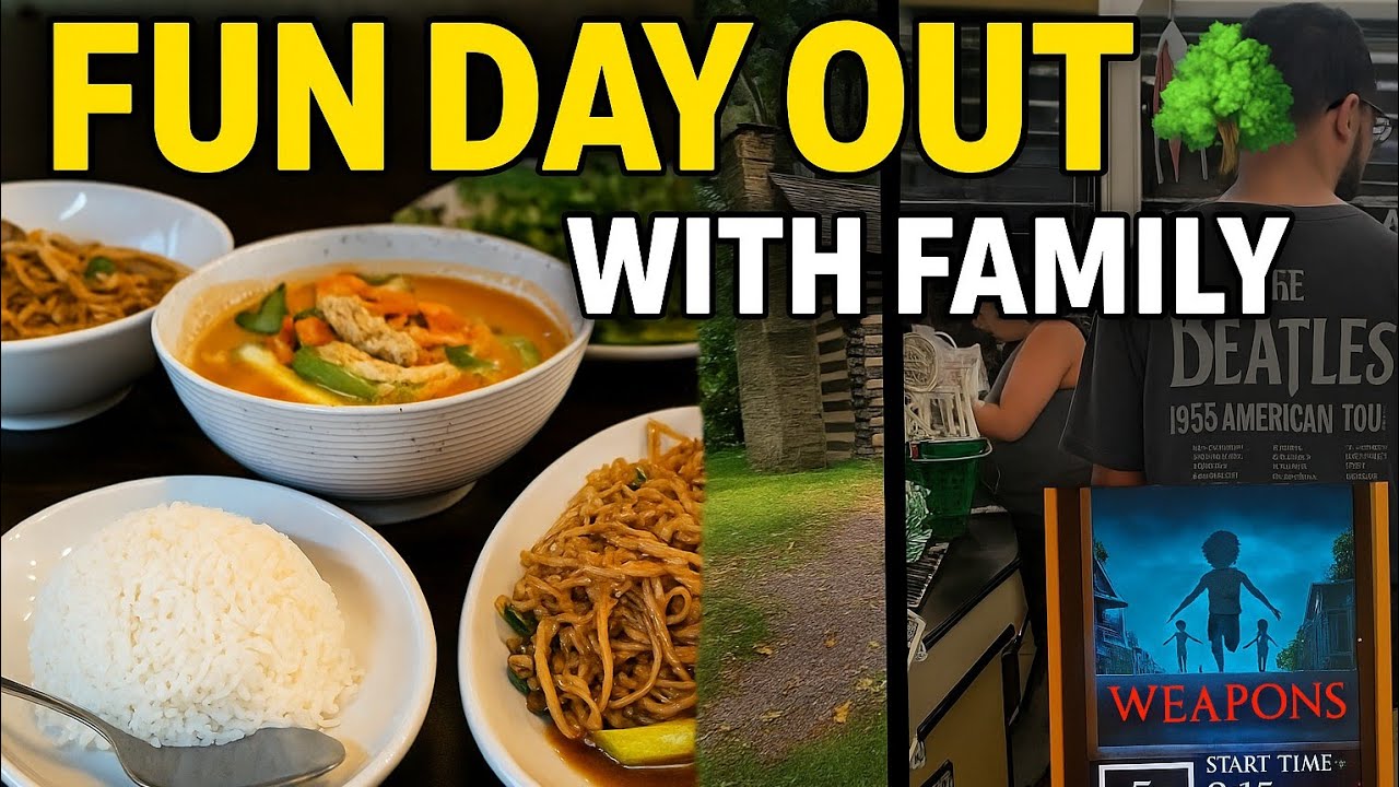 FUN DAY OUT! 🛍️ Hiking, Food & Movie Night | Family Vlog 2025