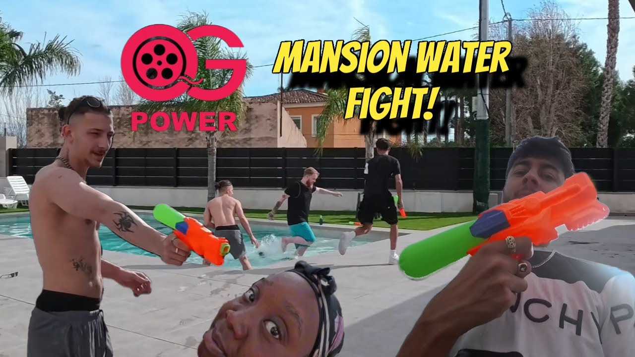 Water fight & illusions museum 🇪🇸 Ft Passive, Deeno & Shelly Ann