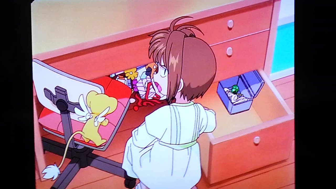 カードキャプターさくら さくらとケロちゃんのけんかのシーン