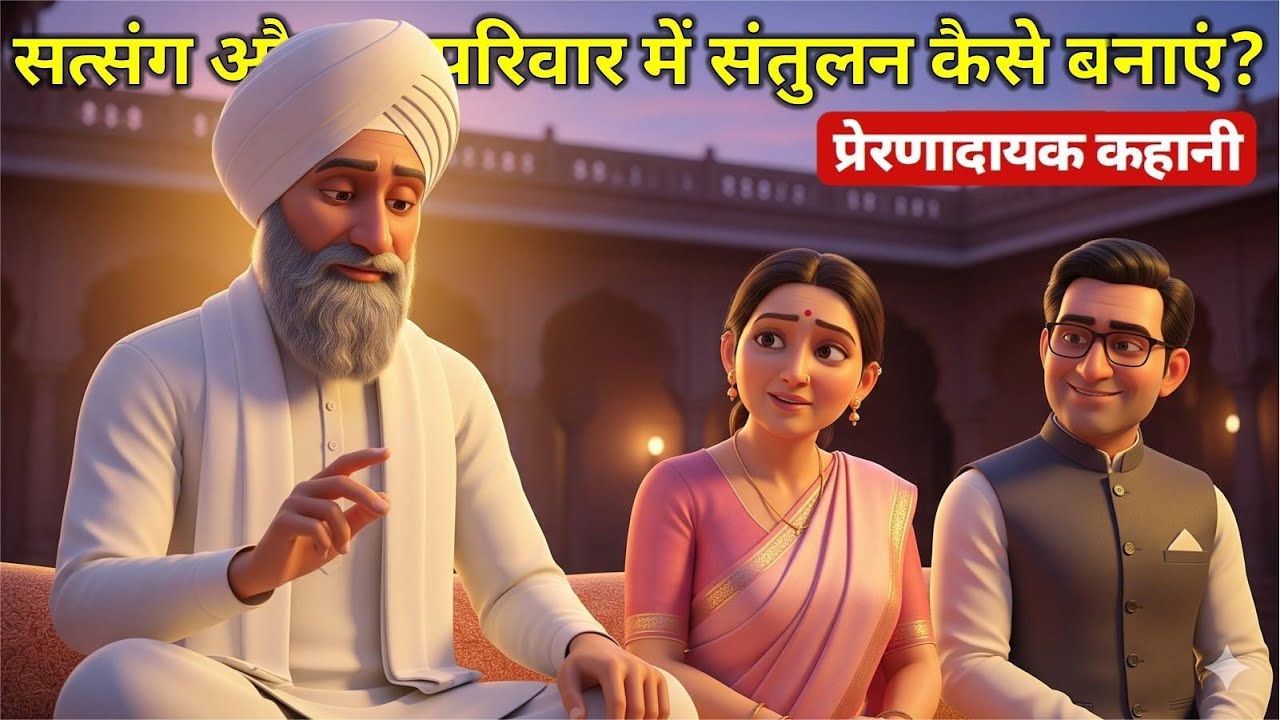 सत्संग और परिवार में संतुलन कैसे बनाएं? एक प्रेरणादायक कहानी 🙏 #HindiKahani #hindistories #nirankari
