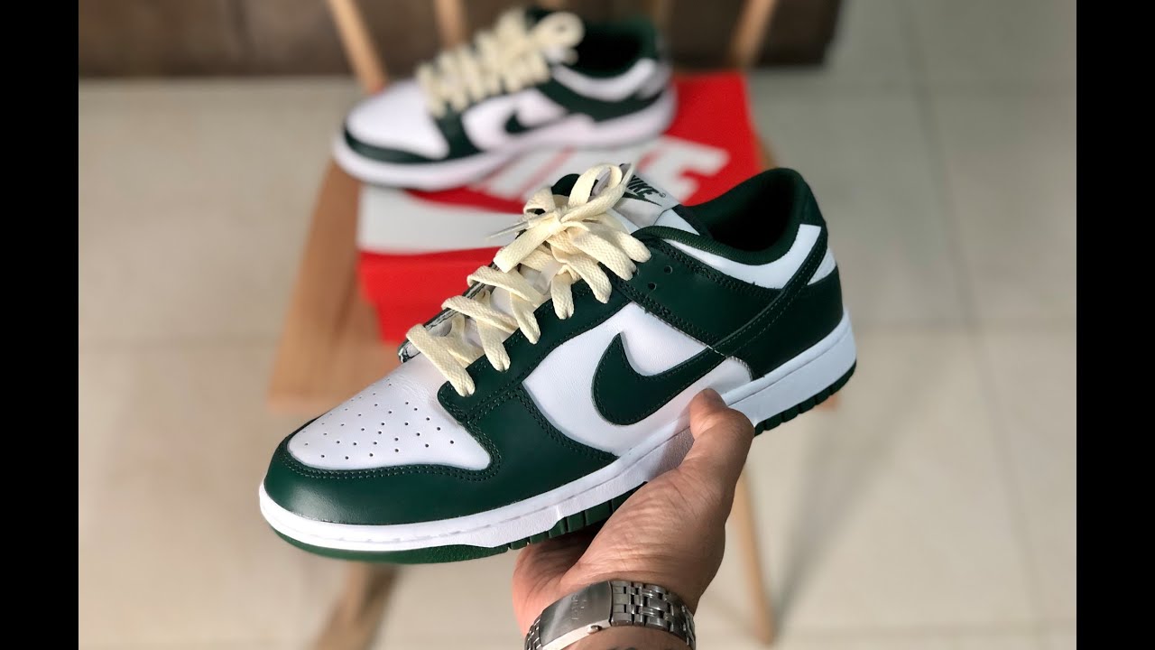 Watch Before You Buy - Nike Spartan Dunk Low (Team Green) : Comparison, On Feet, And Lace Swap!