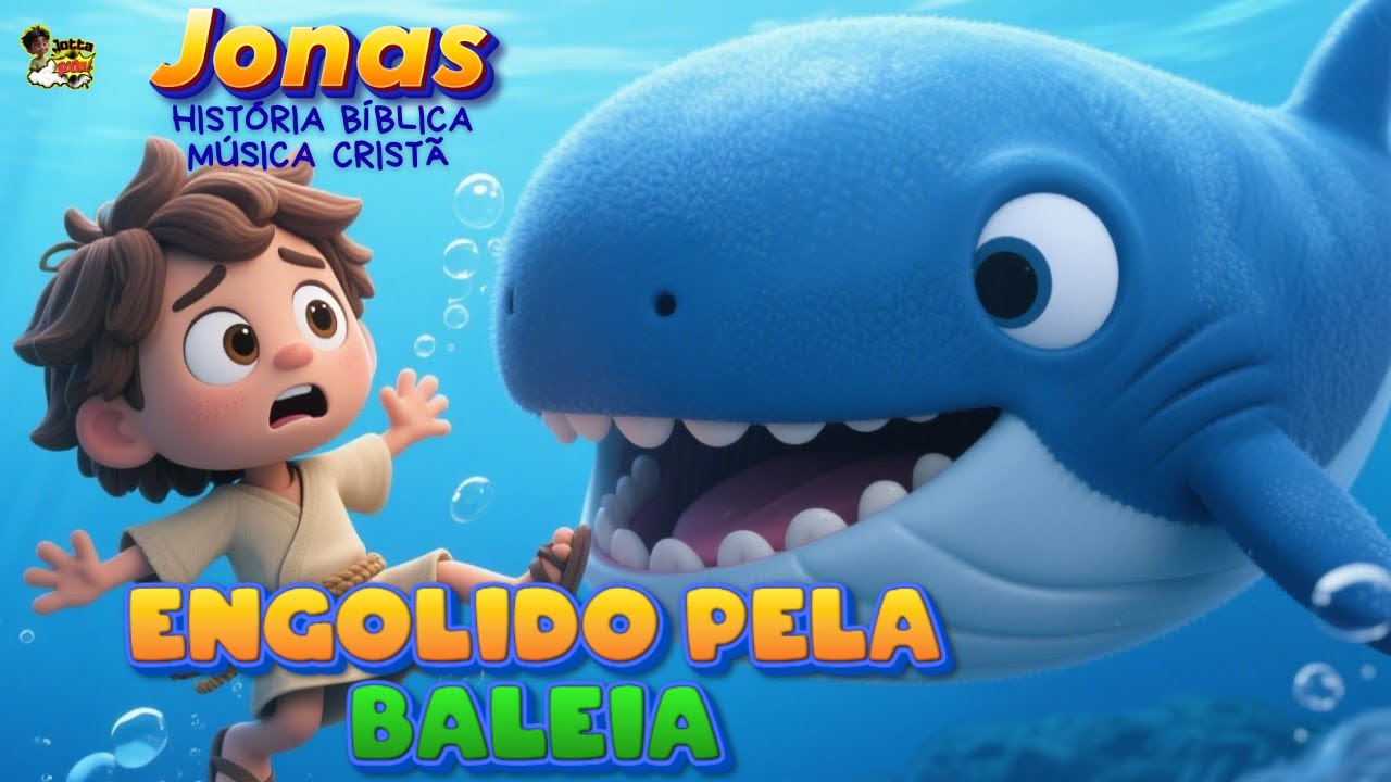 Profeta Jonas e a baleia 🐳🎶 | Música Infantil Cristã | Música gospel infantil