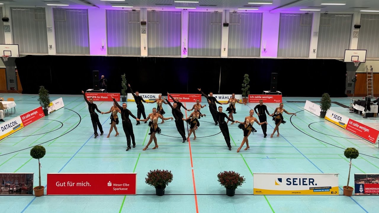 Umjubelte Premierengala: A-Lateinformation der TSG Bremerhaven zeigt neue Choreografie