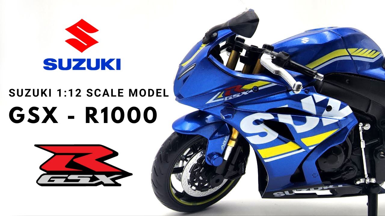 Unboxing 1:12 Suzuki GSX-R1000 Licensed Scale model