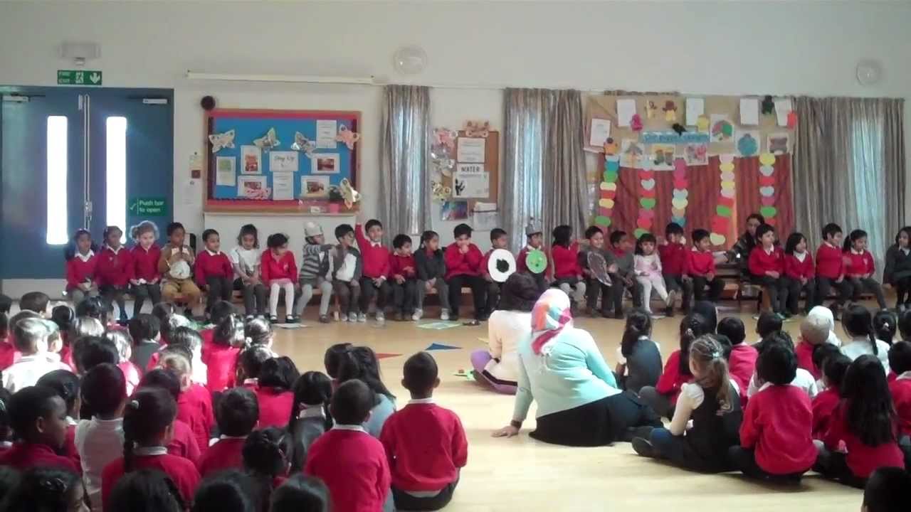 Assembly in Redbridge Primary School (Reception)