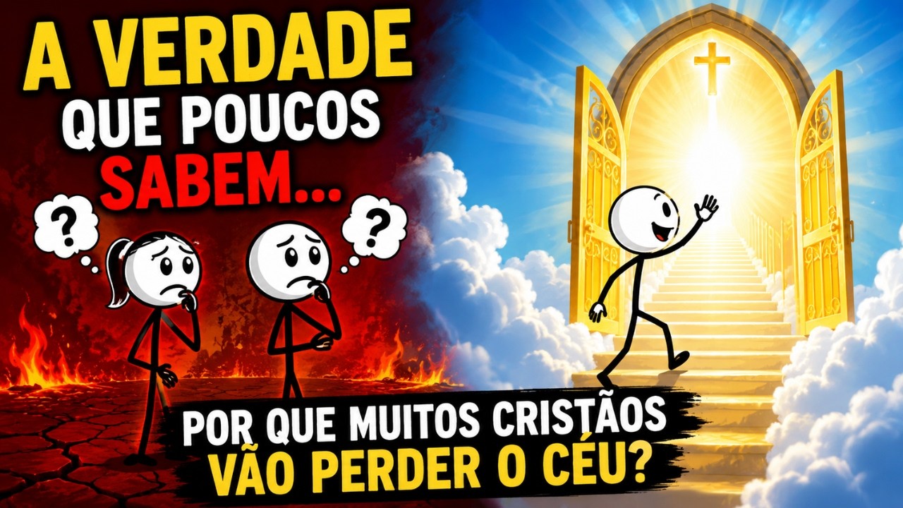💥POR QUE MUITOS CRISTÃOS VÃO PERDER O CÉU?