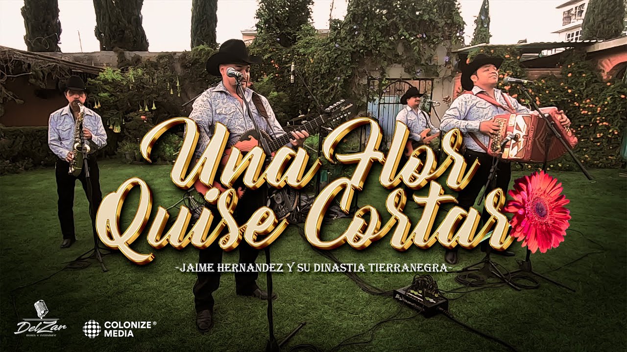 Jaime Hernandez y su Dinastía Tierranegra - UNA FLOR QUISE CORTAR (En Vivo)