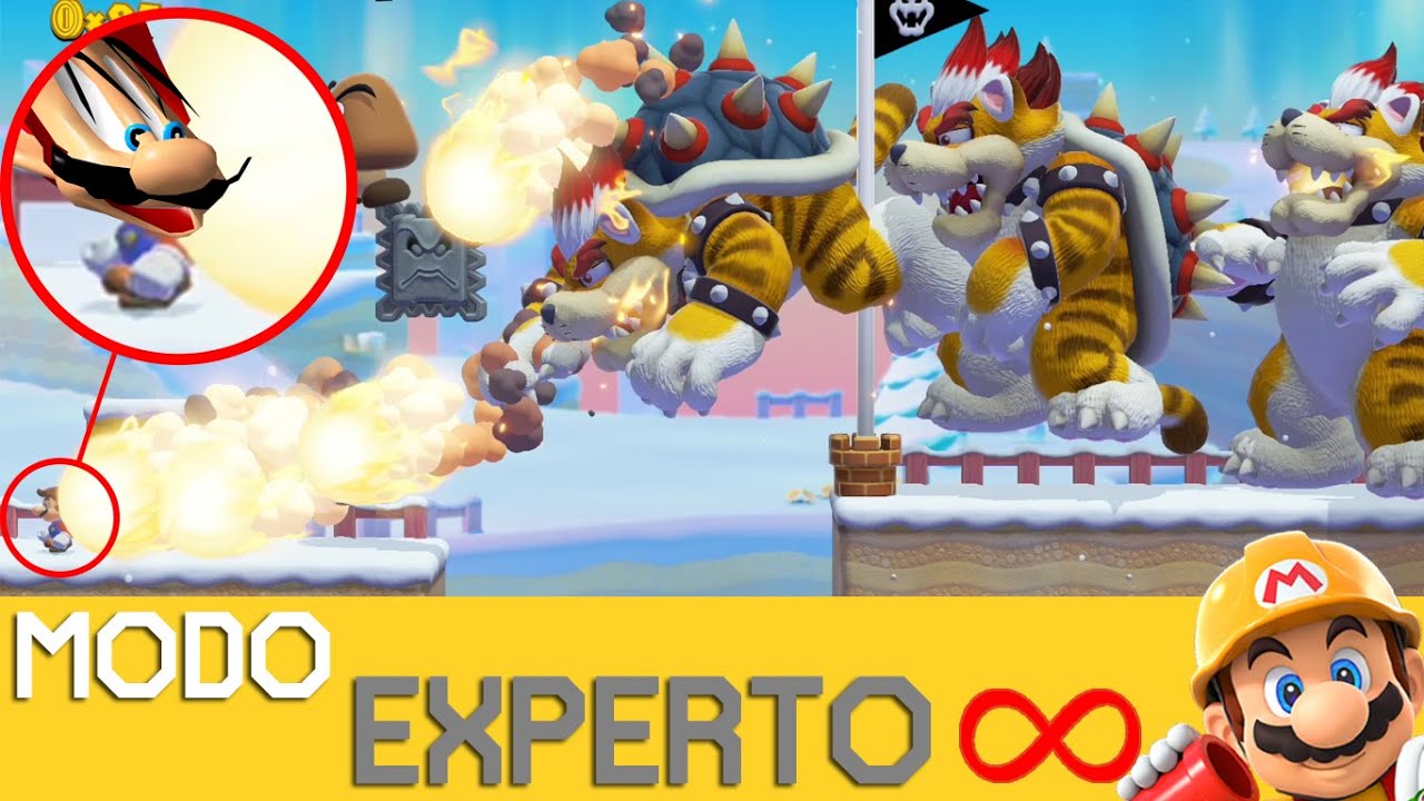 APARECE ALGO EXTRAÑO, LOCO y TODO PILLO!!! - EXPERTO INFINITO (NO SKIP) - SMM2 - ZetaSSJ