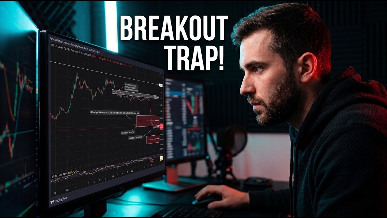 USDT Dominance & Market Breakout: Critical Support Zones You Need to Watch | #crypto #BTC
