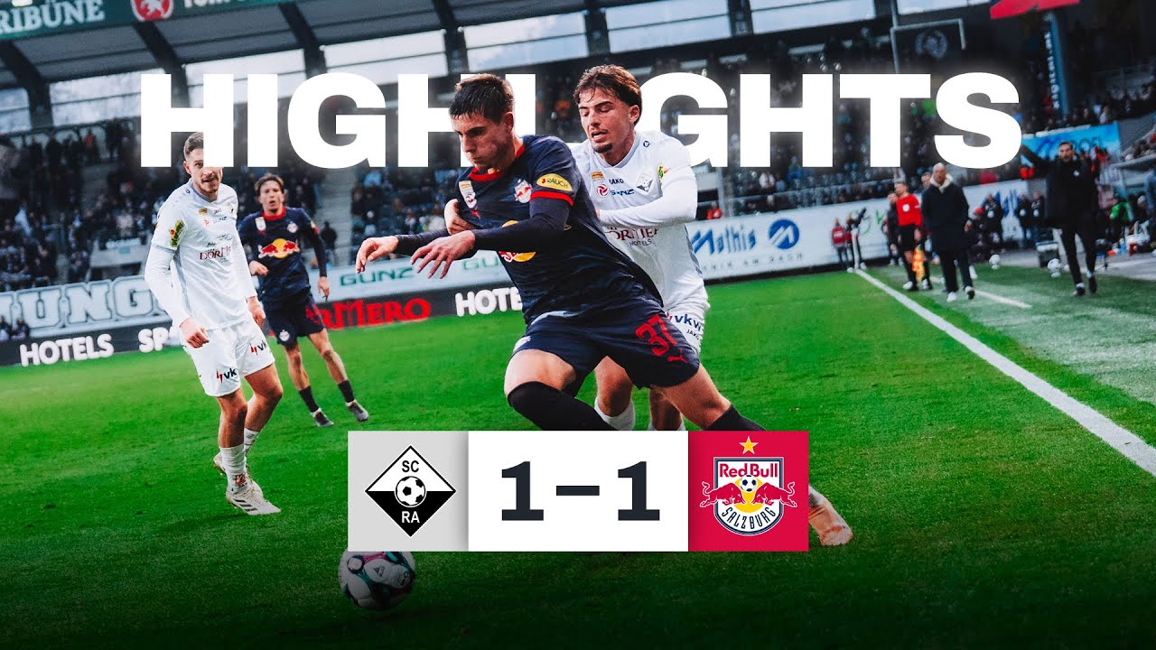 Standardschlag kontert Top-Start: Altach &ndash; Salzburg | Highlights | 15. Spieltag, ADMIRAL Bundesliga