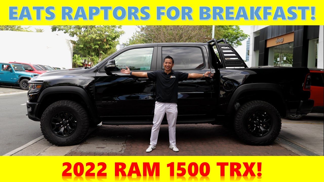 Вот почему RAM 1500 TRX — самый крутой грузовик на планете! [Автомобильная тема]