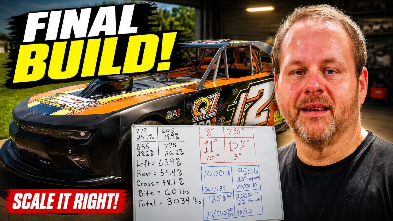 Metric Street Stock Build FINAL EPISODE! Scaling, Springs, Shocks, and Ride Heights All Shown Here!