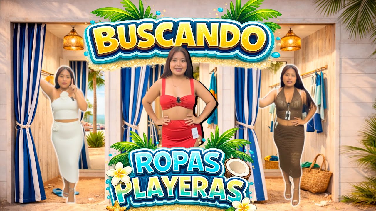COMPRANDO ROPA PLAYERA ,A DIVINA CON CUAL ME QUEDÉ | ELVIA MAJI