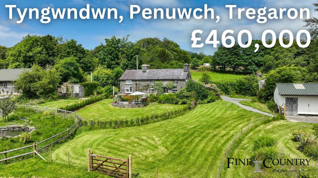 3 Bed Smallholding For Sale in Penuwch, Tregaron - Fine and Country West Wales