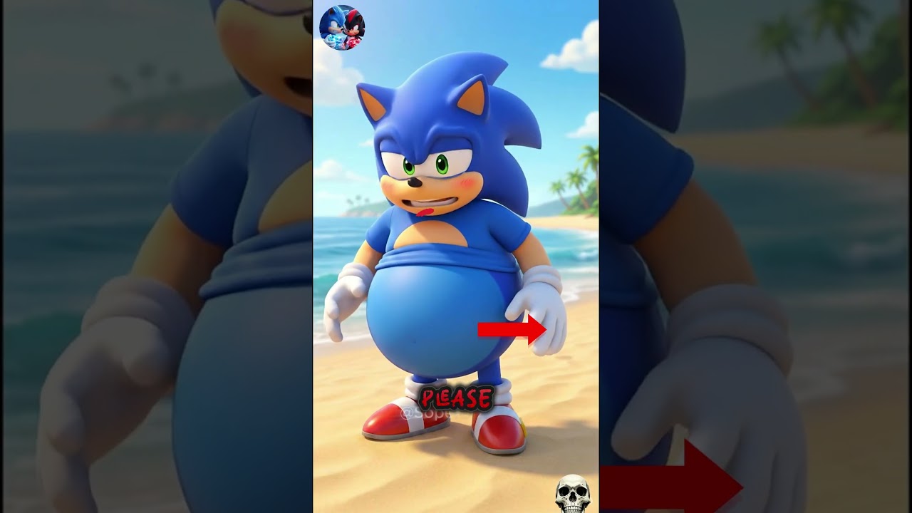 Sonic vs Shadow power levels: Amy Cheat Sonic 😱🔥 