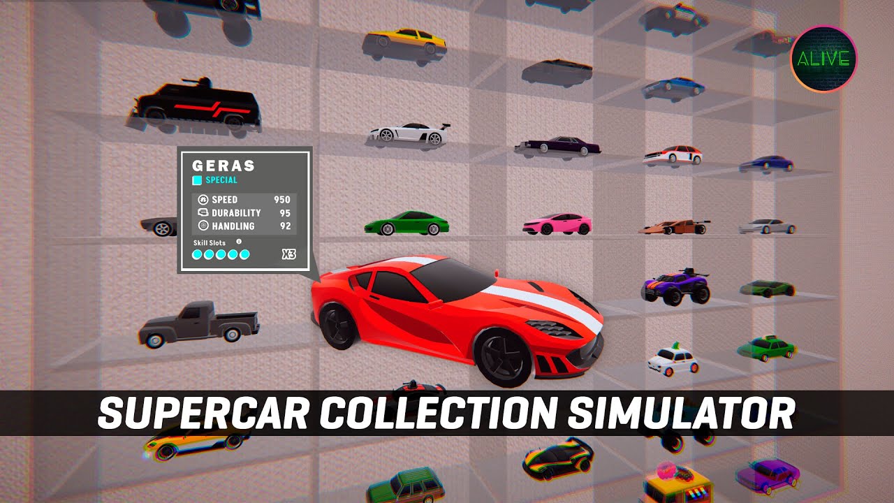 СОБЕРИ СВОЮ КОЛЛЕКЦИЮ МАШИНОК! SUPERCAR COLLECTION SIMULATOR