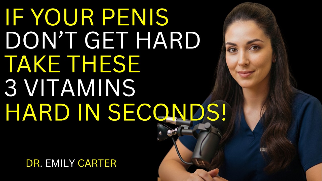 Men Over 60: 3 Powerful Vitamins for Natural Erections & Testosterone Support | Mens Health