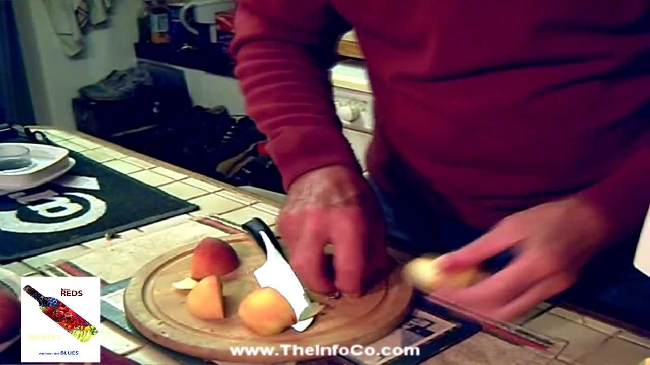 How to make wine - Peach Wine by TheInfoCo.com