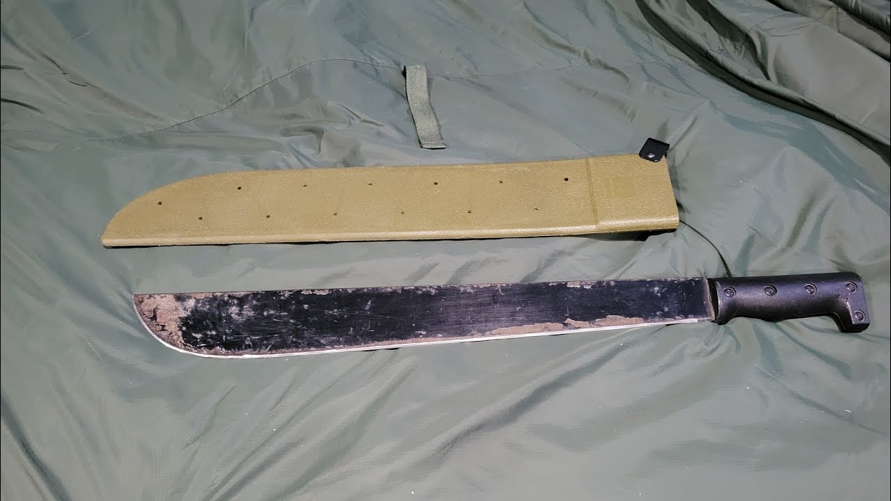 camping machete review