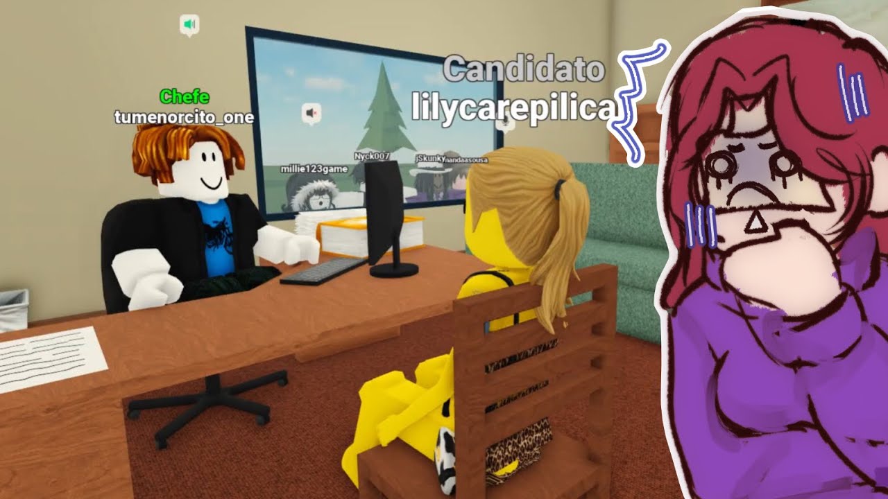 Estamos contratando! (salário de uma coxinha) The Interview no Roblox