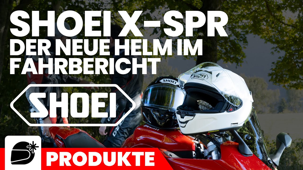 Fahrbericht zum neuen Motorradhelm Shoei X-SPR Pro