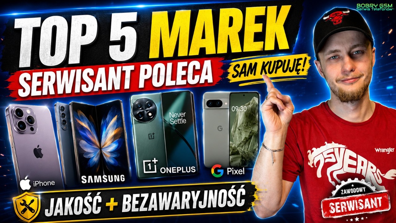 Najmniej awaryjne telefony - okiem SERWISANTA