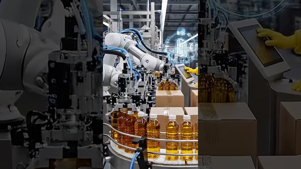 Inside a Coconut Oil Factory 