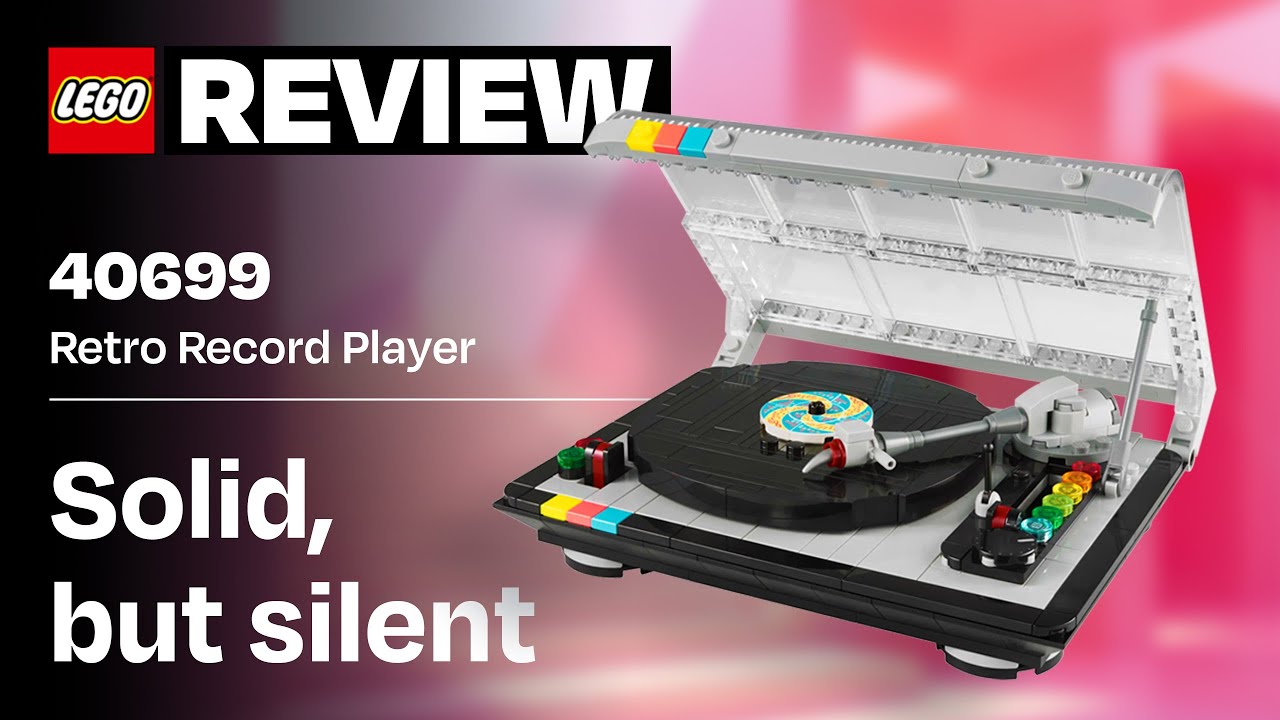 LEGO Retro Record Player (40699) REVIEW
