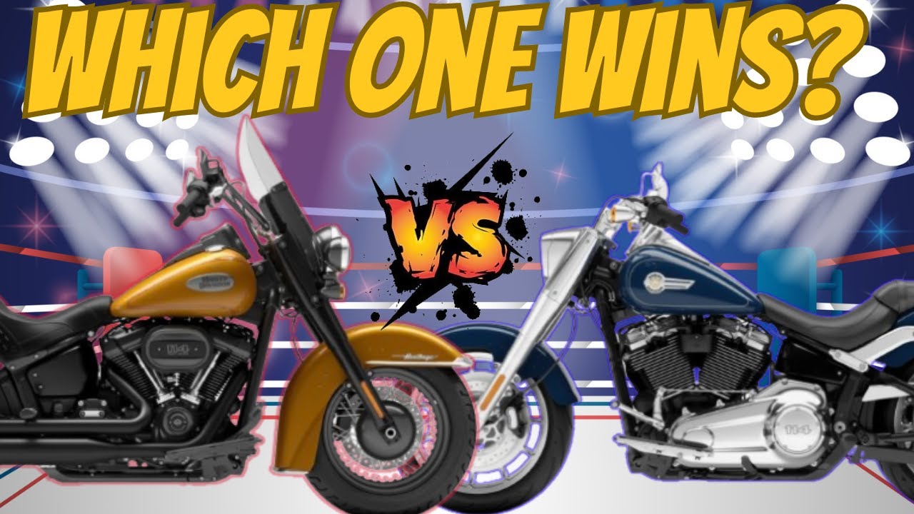 Harley Davidson Heritage Classic против Fatboy — сравнение двух легендарных Softail