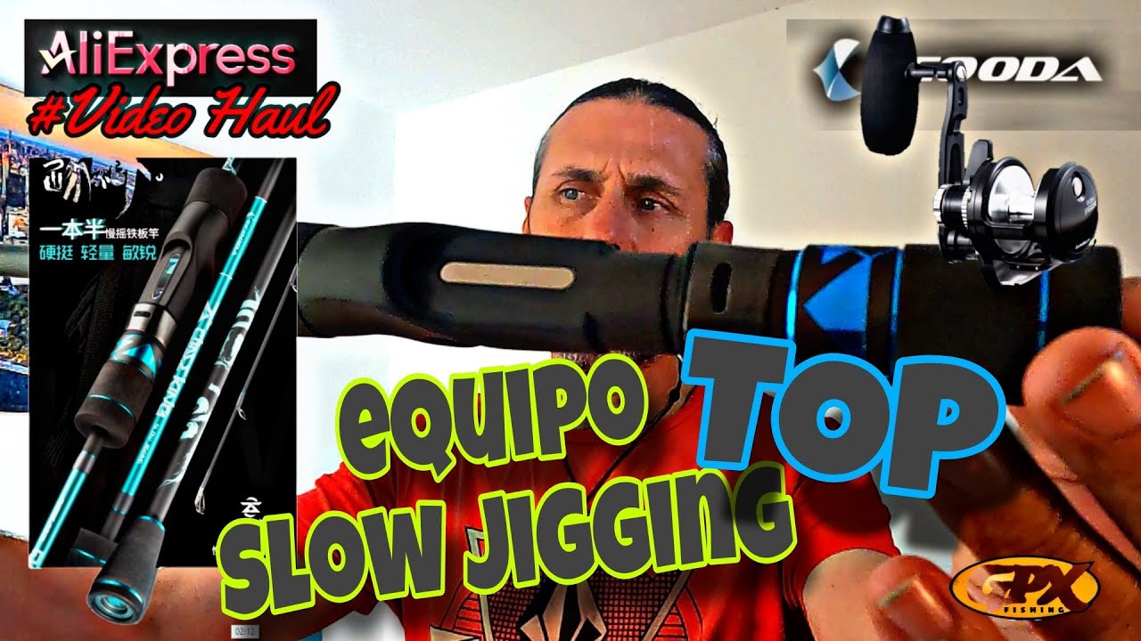 🎦 equipo TOP Slow jigging( aniversario AliExpress)