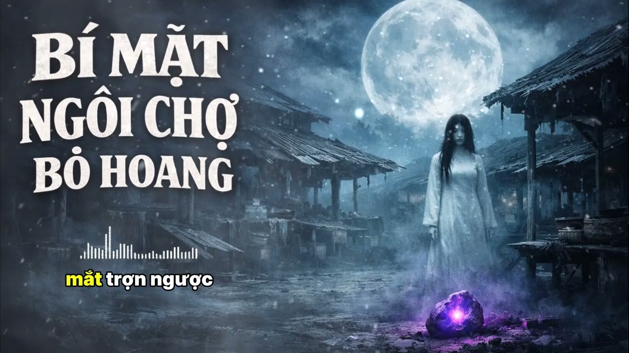 Ngôi Chợ Bỏ Hoang Và Bí Mật Đêm Trăng Tròn - Chuyện Ma Làng Xưa