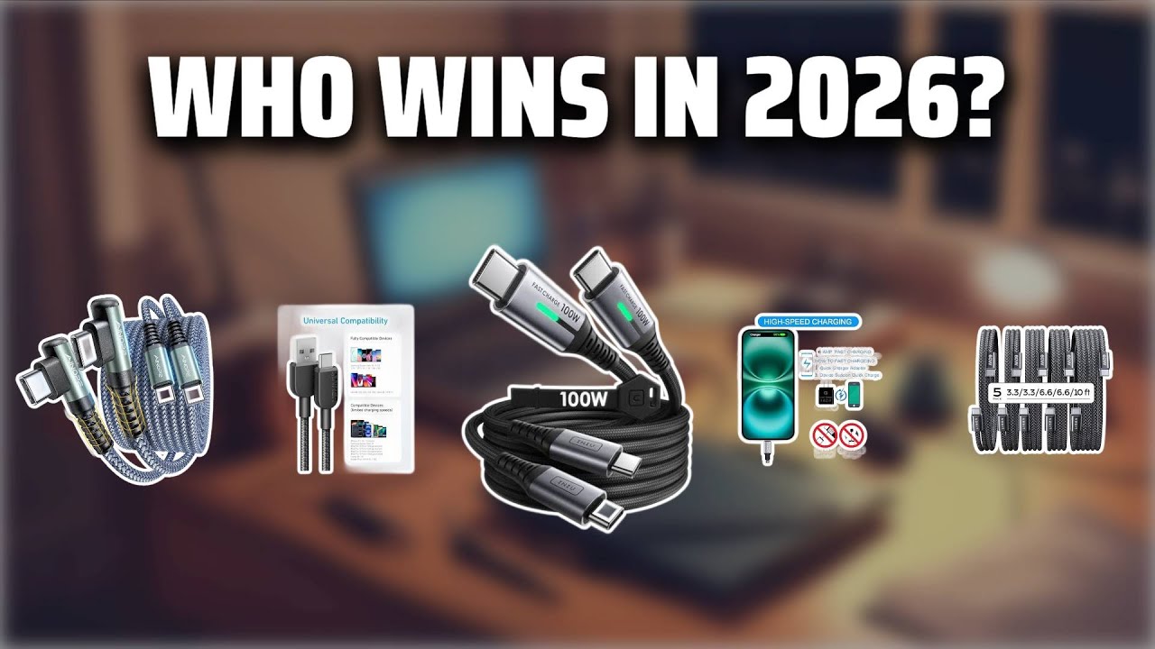 The Top 5 Best USB-C Cable in 2026 - Must Watch Before Buying!