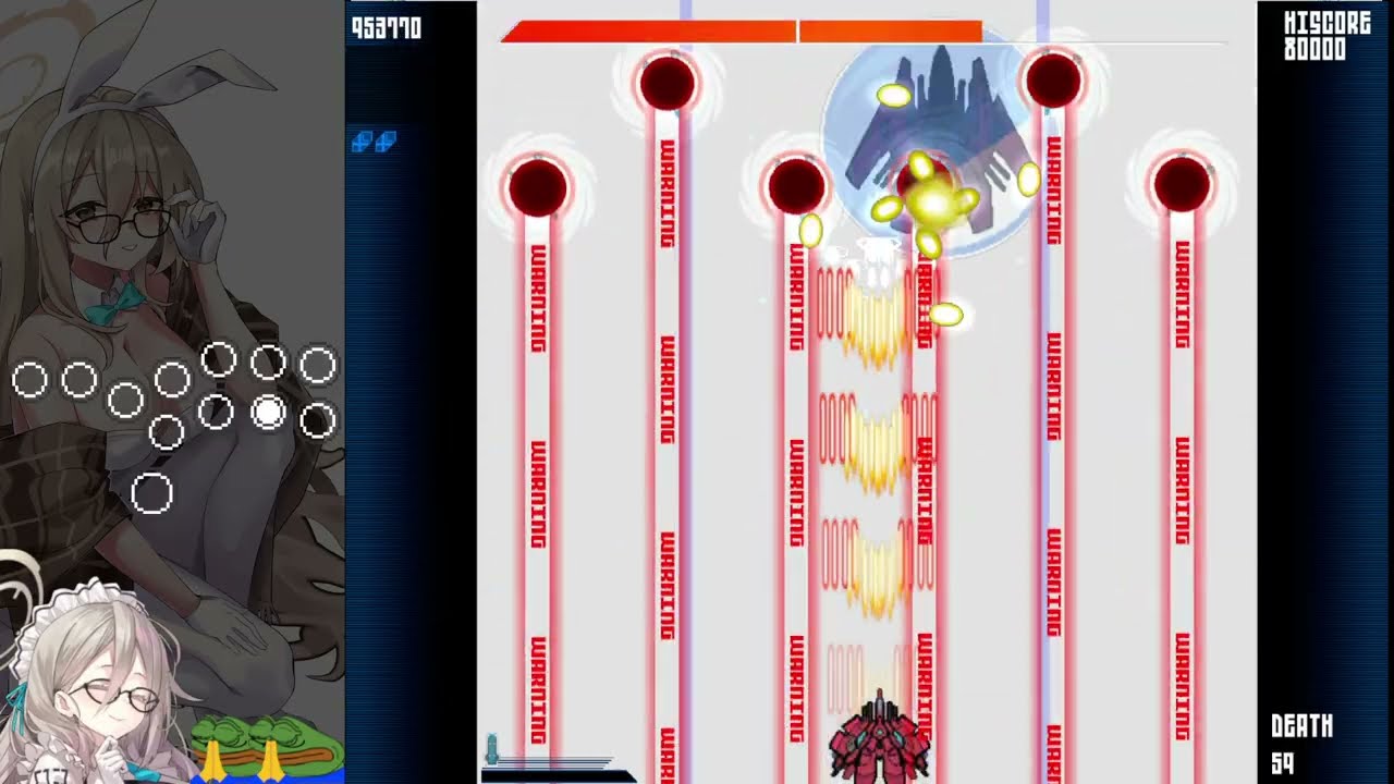 AERO CHIMERA ~ FINAL BOSS + TLB DEATH MODE PRACTICE CLEAR (NO SLOWDOWN)