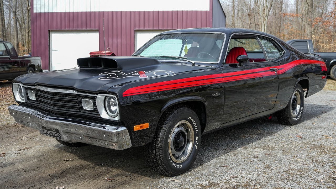 1973 Plymouth Duster 360ci V8 Walk-around Video