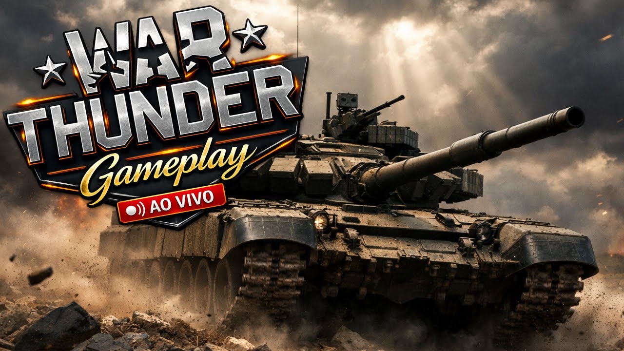 LIVE WAR THUNDER 🚨 FARMANDO O T-72B3 “ARENA” NO EVENTO PAINTBALL @InstantGamingOfficial !pix !ig