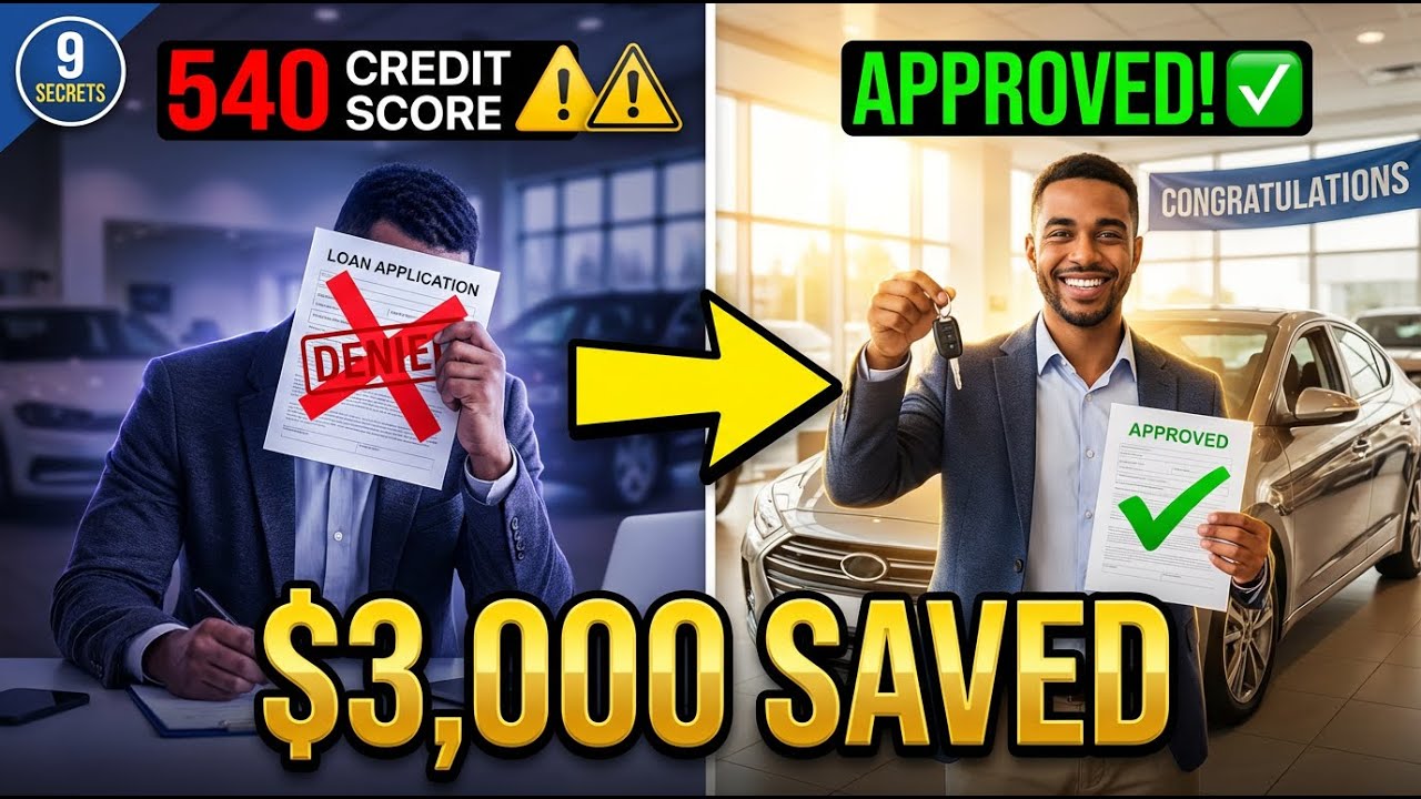 How to Buy a Car With Bad Credit: How 540 Scores Got Approved!