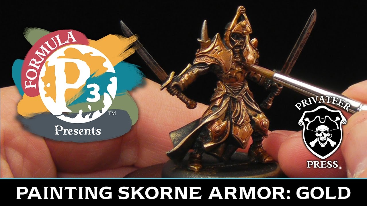 Formula P3 Presents: Painting Skorne Armor - Gold