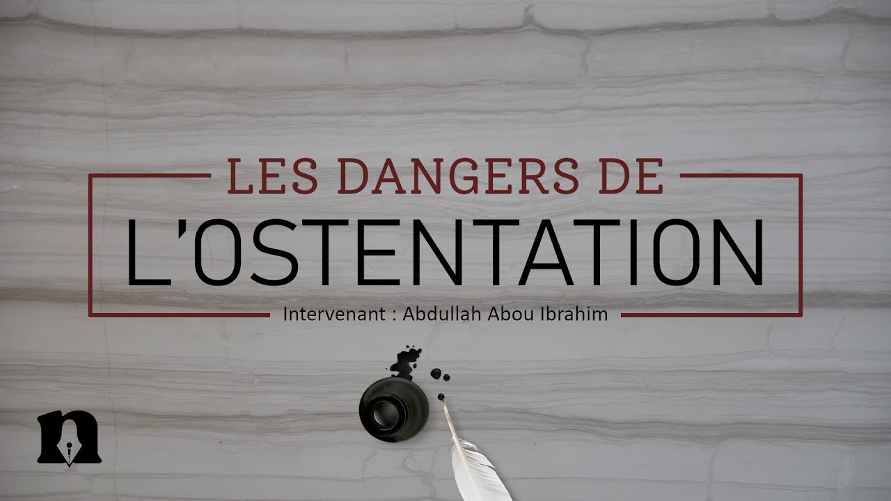 Les dangers de l'ostentation