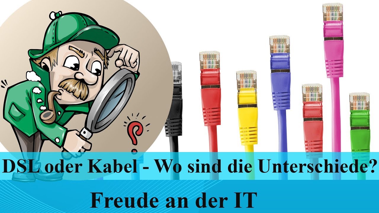 Internetanbieter vergleichen - DSL oder Kabelanschluss - Wo ist der Unterschied?