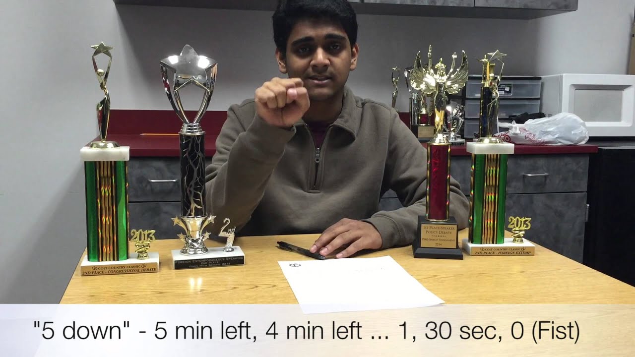 Judging Extemporaneous Speaking - HS Speech and Debate