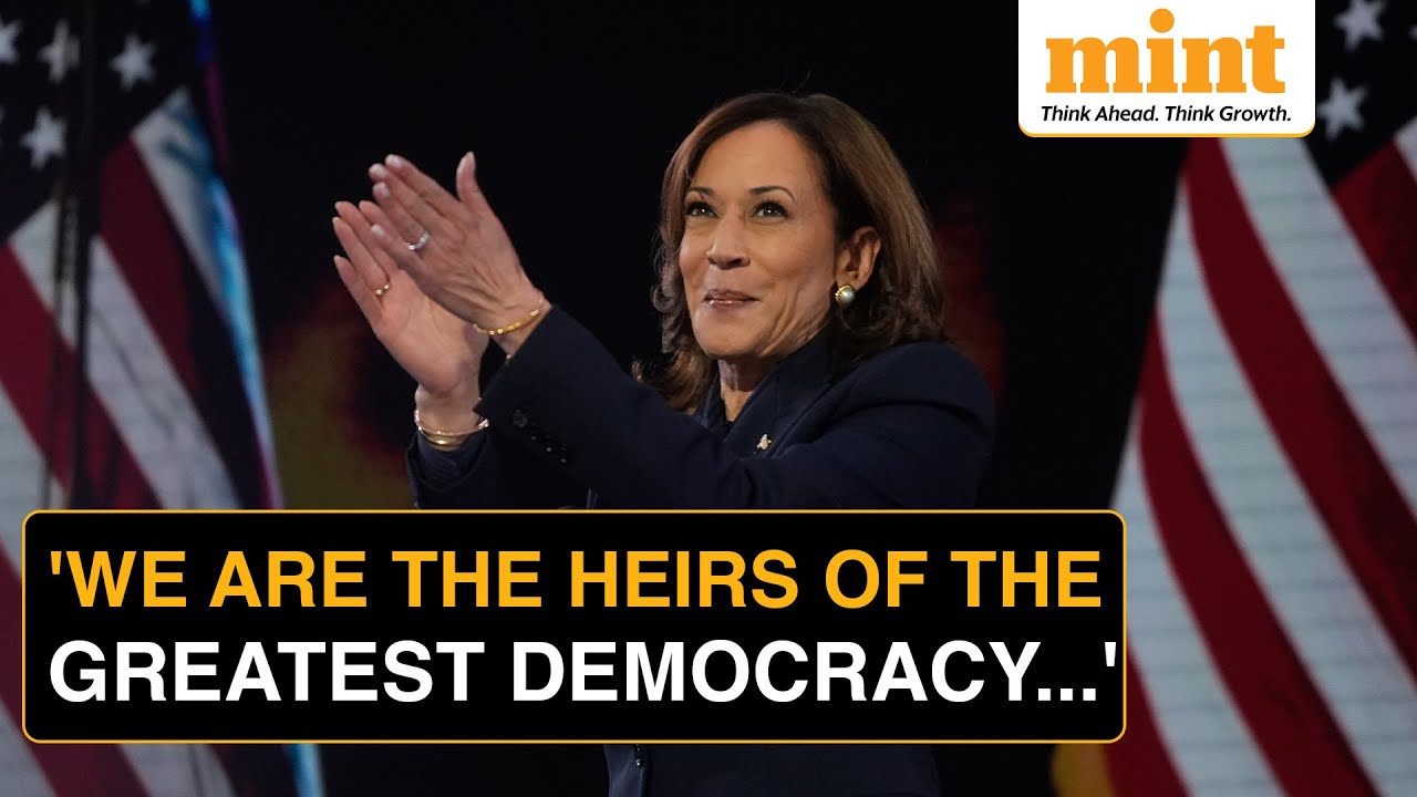 Kamala Harris FULL SPEECH At DNC Day 4 | Harris Accepts Democratic Presidential Nomination
